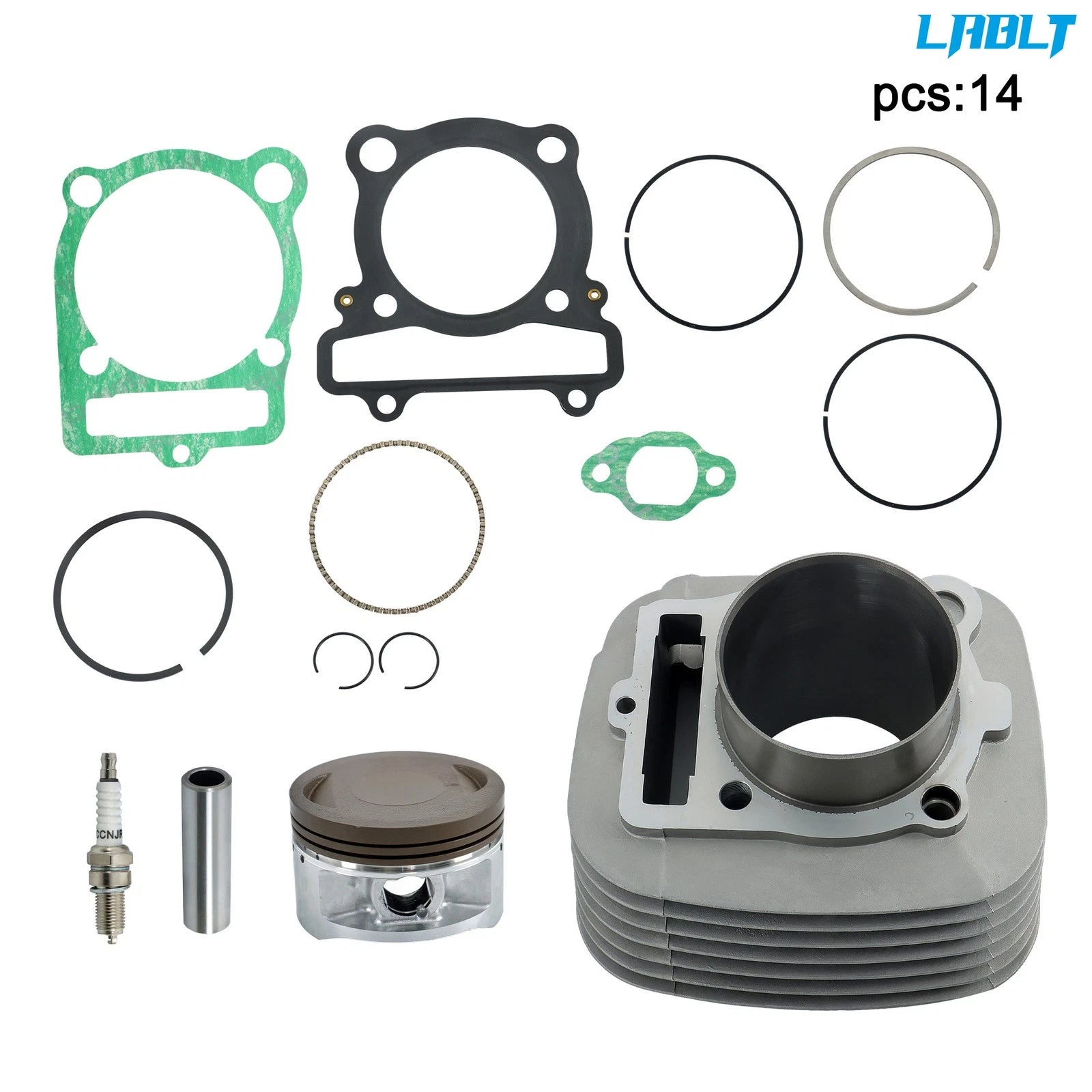 Top End Kit with Gasket for Yamaha Warrior 350 (1987–2004)