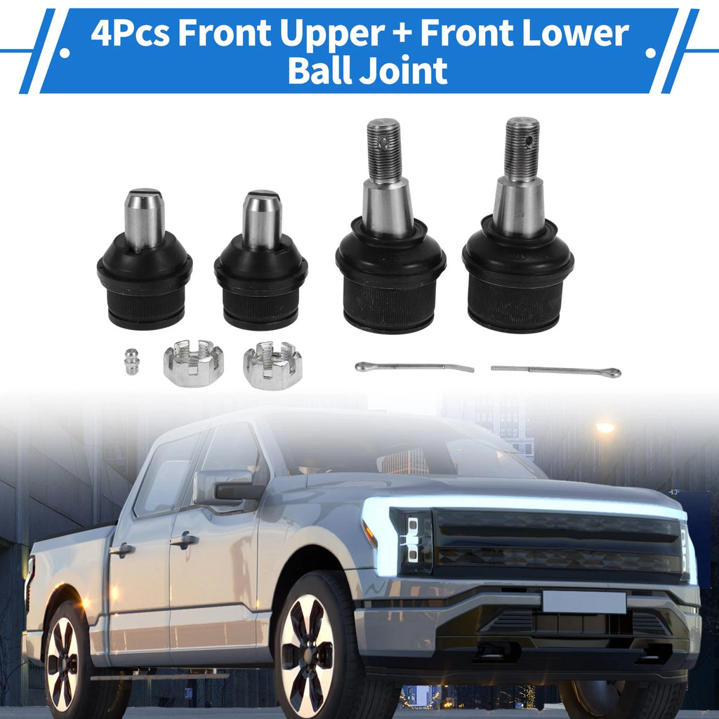 Ball Joint Kit Front Upper Lower 4 Pcs for Ford E-150 (2007–2014)