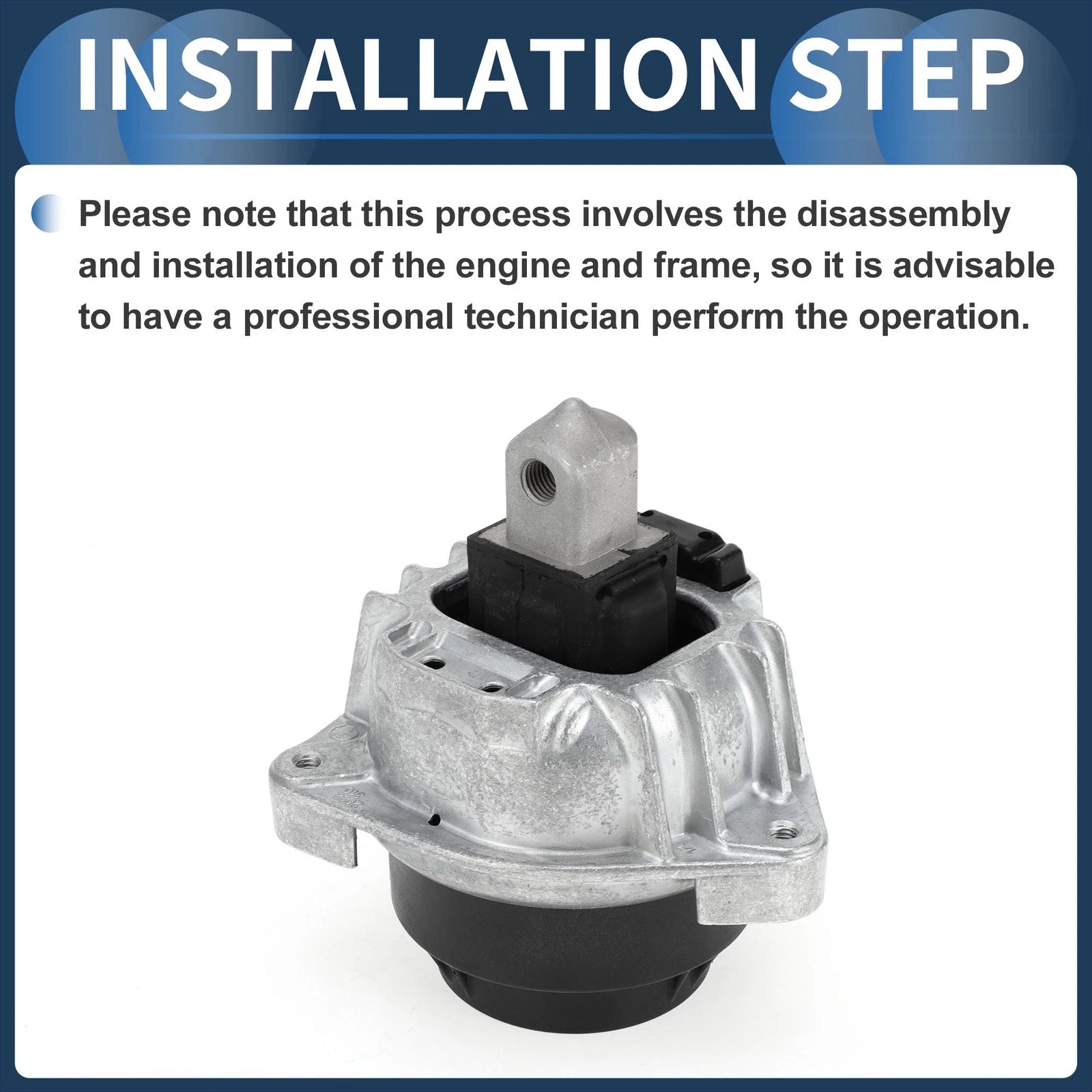 Engine Motor Mount Replacement for BMW 5 Series GT F07 (2010–2013)