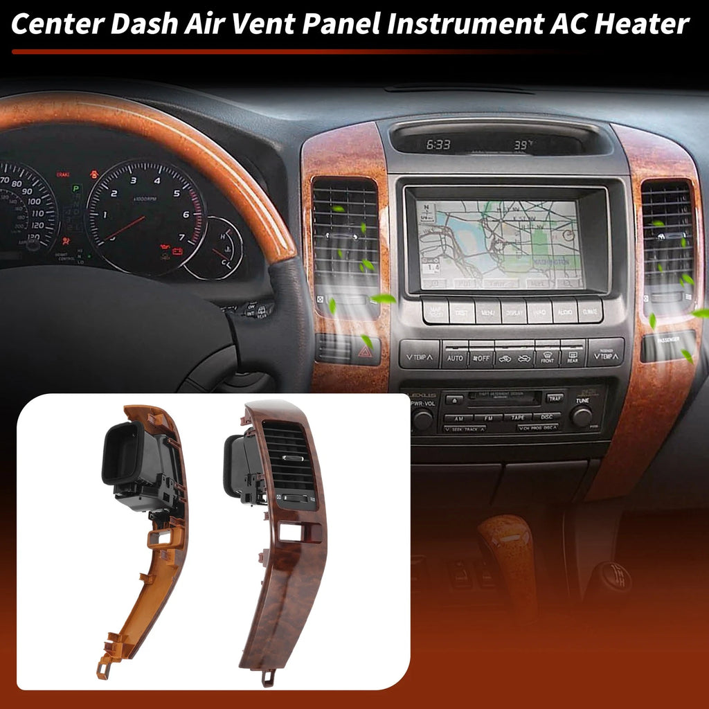 A/C Dash Air Vent Trim Panel Left Right for Lexus GX470 (2003–2009)