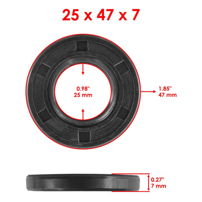 Rear Wheel Ball Bearings Seals Kit for Yamaha FZ6R (2009–2015)