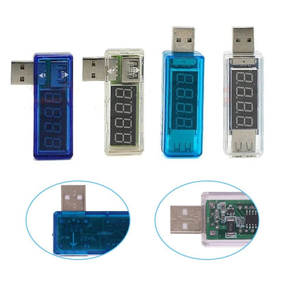 Compact USB Voltage and Current Reader for Efficient Charging Evaluation