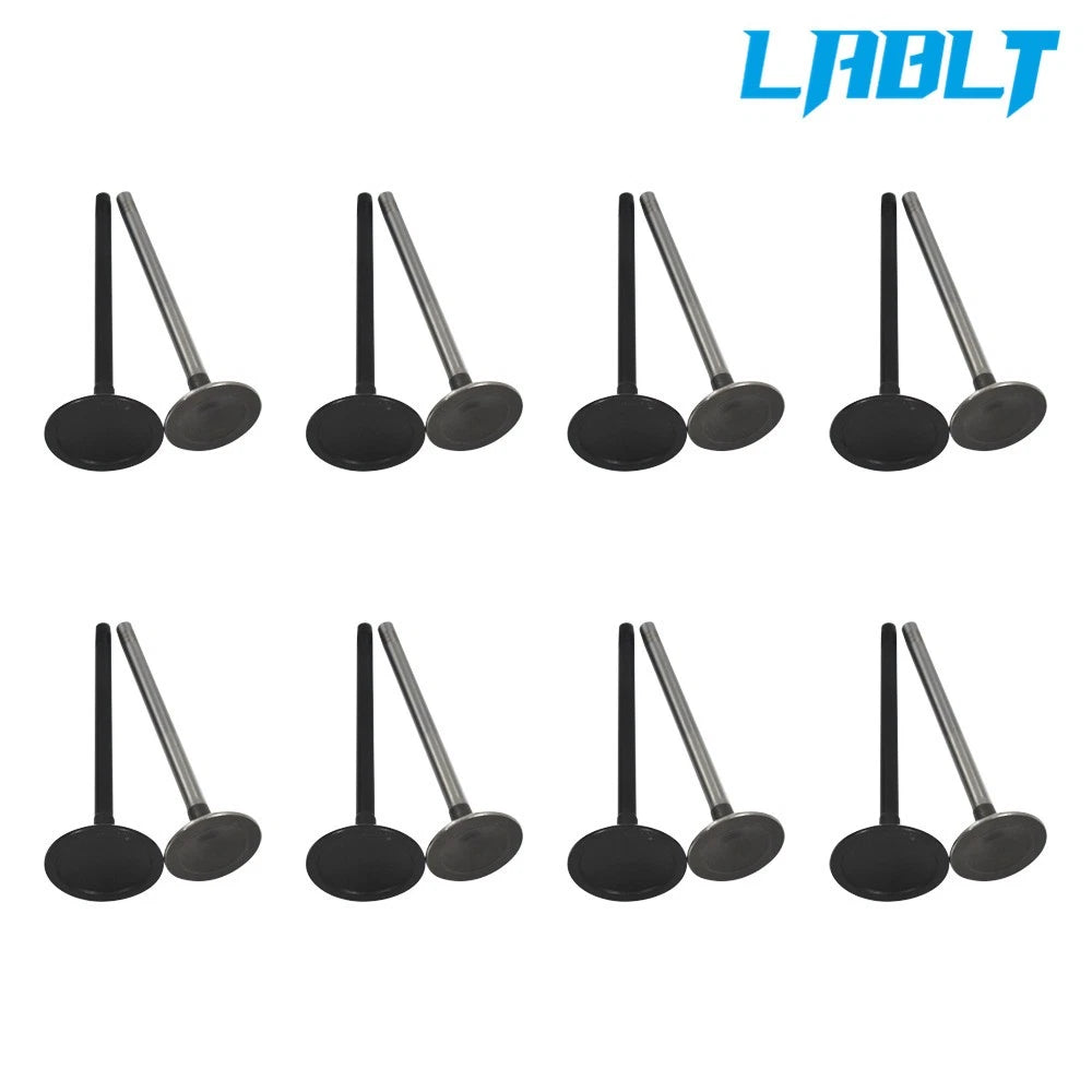 16Pcs Engine Exhaust Intake Valves for GM ECOTEC 2.0L 2.2L 2.4L (2000–2010)