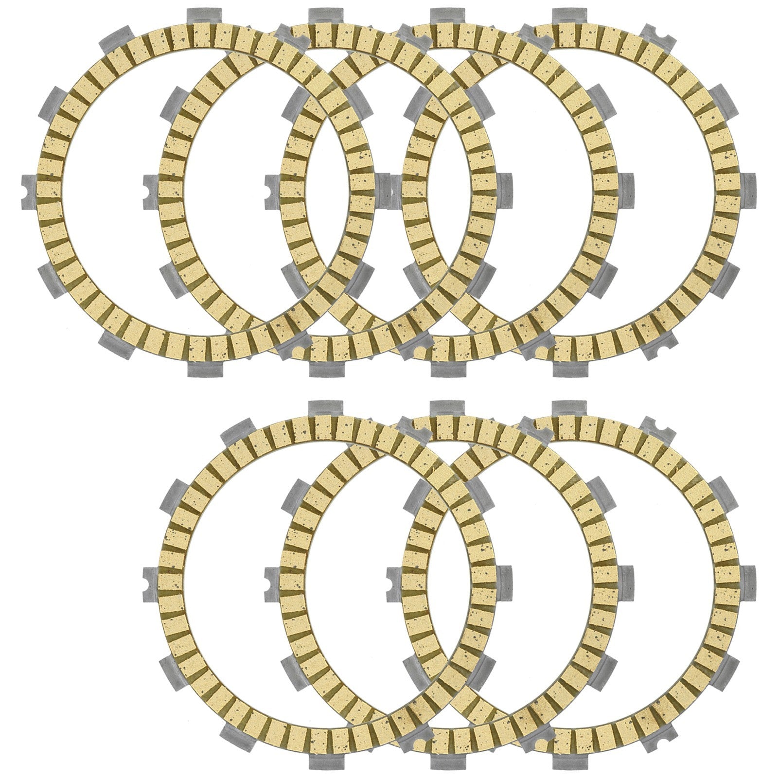 Clutch Friction Plates Replacement for Kawasaki KLT200 (1981–1983)