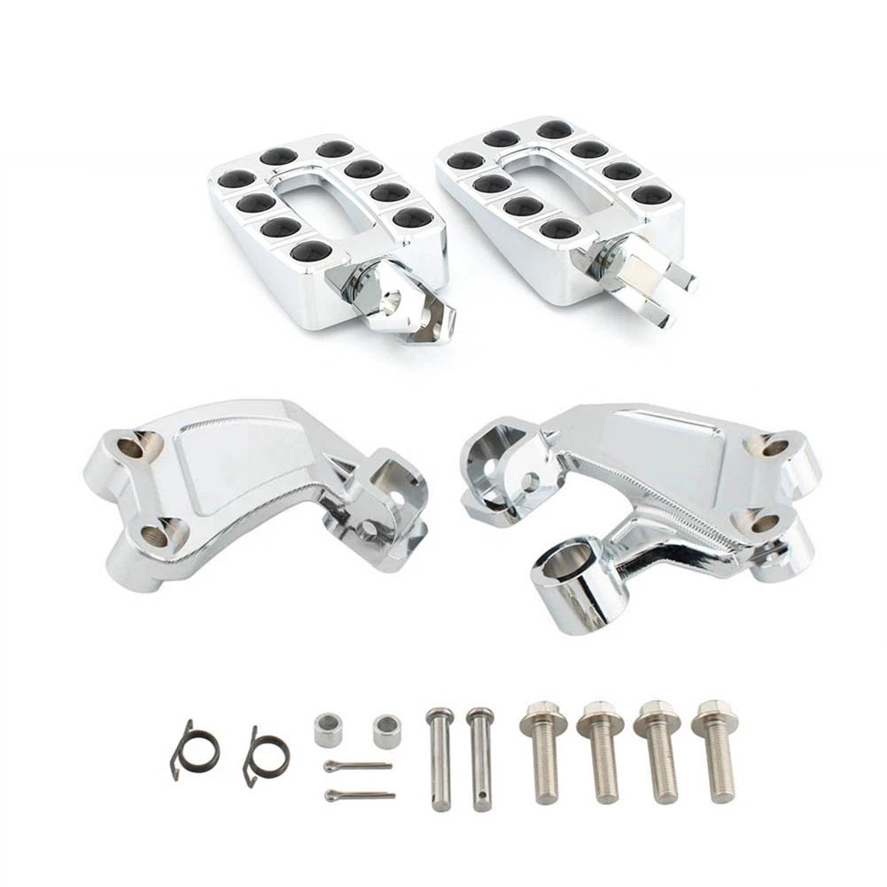 Chrome Footrest Foot Pegs for Yamaha Vmax 1200 (1985–2007) VMX1200