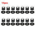 14X A-Pillar Trim Windshield Molding Clips for Ford Explorer (2011–2019)