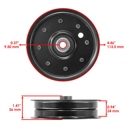 Deck Idler Pulley Replacement for John Deere GS25 GS30 GS45 GS75 (48"–54")