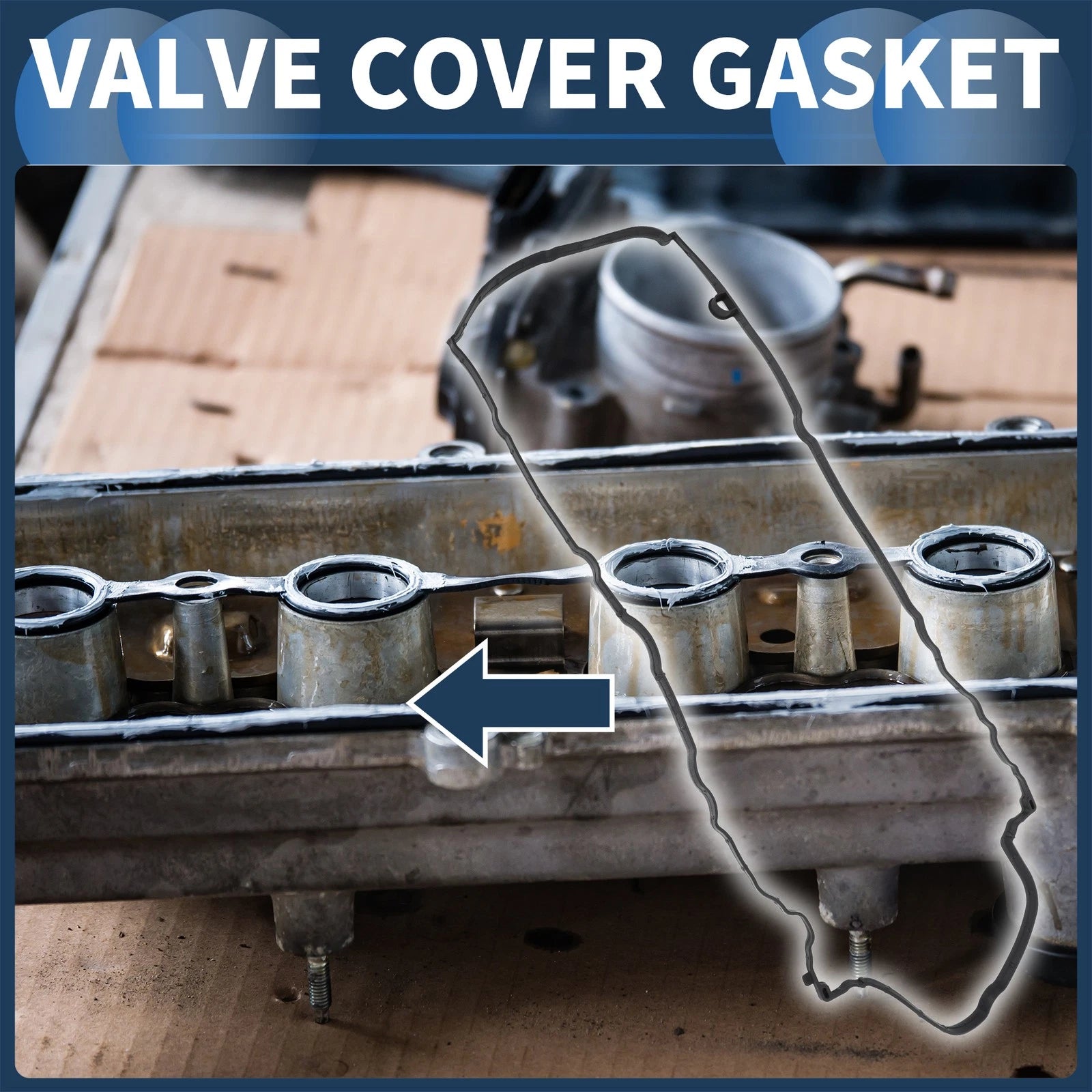 Valve Cover Gasket Replacement for Mercedes-Benz C180 (2012–2016)