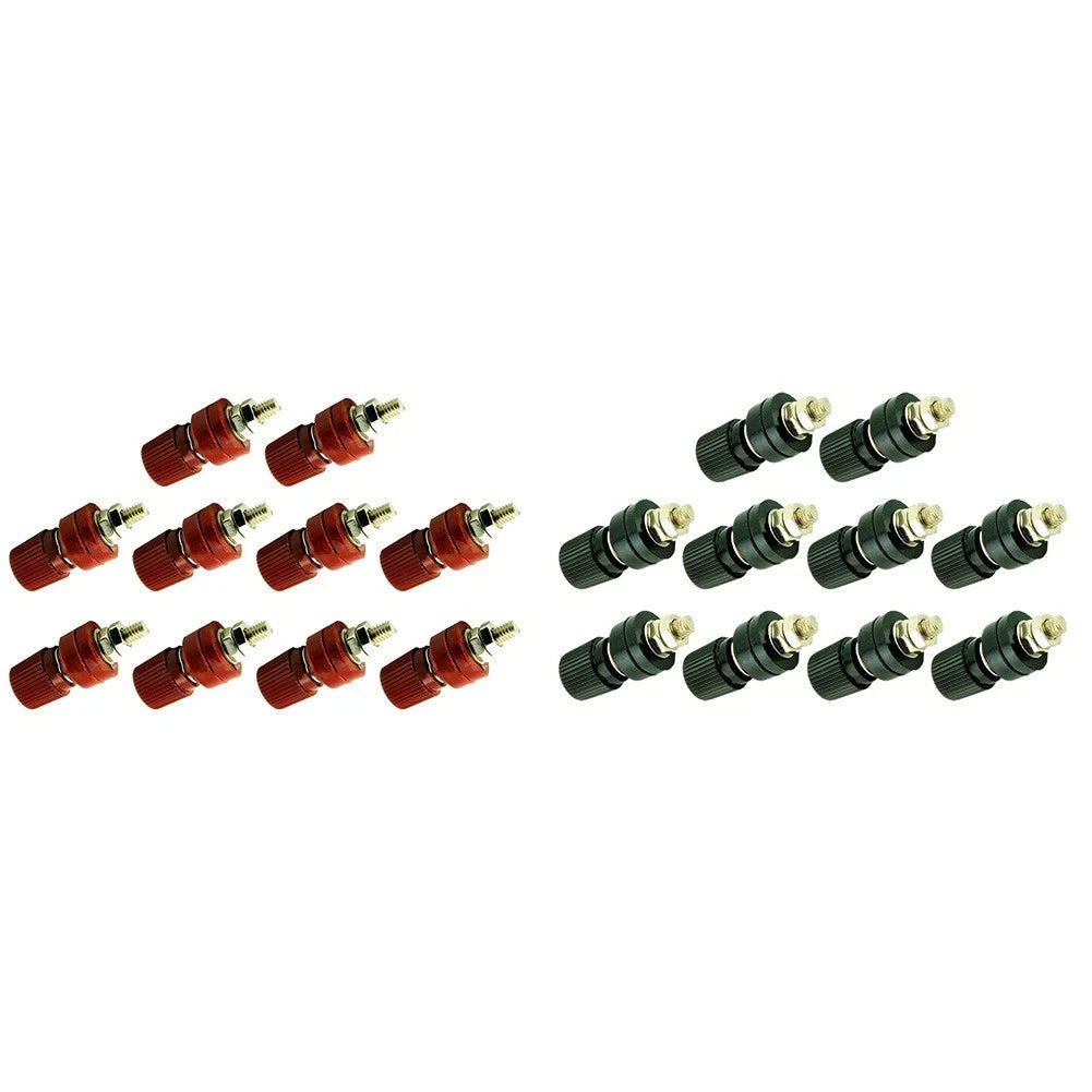 Red Black 333 Type High Conductivity Screw Terminal Connectors for Inverter