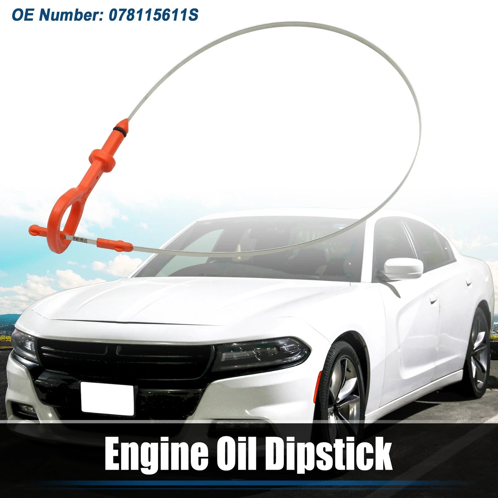 Engine Oil Level Dipstick Replacement for Audi A4 2.8L V6 (2004–2006)