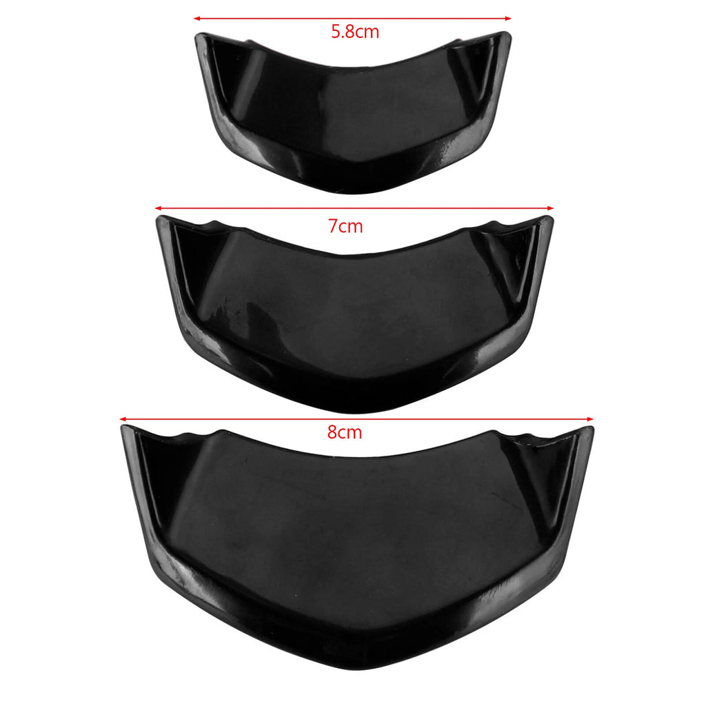 Front Decorative Horn Cover for Vespa Sprint Primavera 125/150 (2014–2021) Black T9