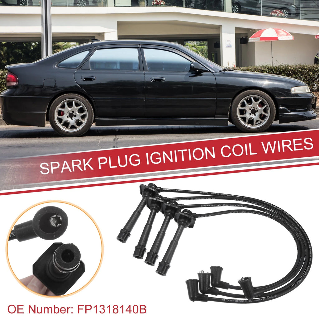 Spark Plug Wire Ignition Coil Cable Set for Mazda 626 IV (1992–1997)
