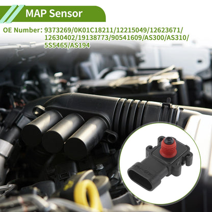 MAP Sensor for Chevrolet Express 2500 (2003–2023) No.9373269