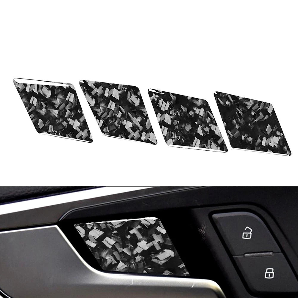 Interior Door Handle Bowl Cover Trim For Audi A4 B9 S4 RS4 A5