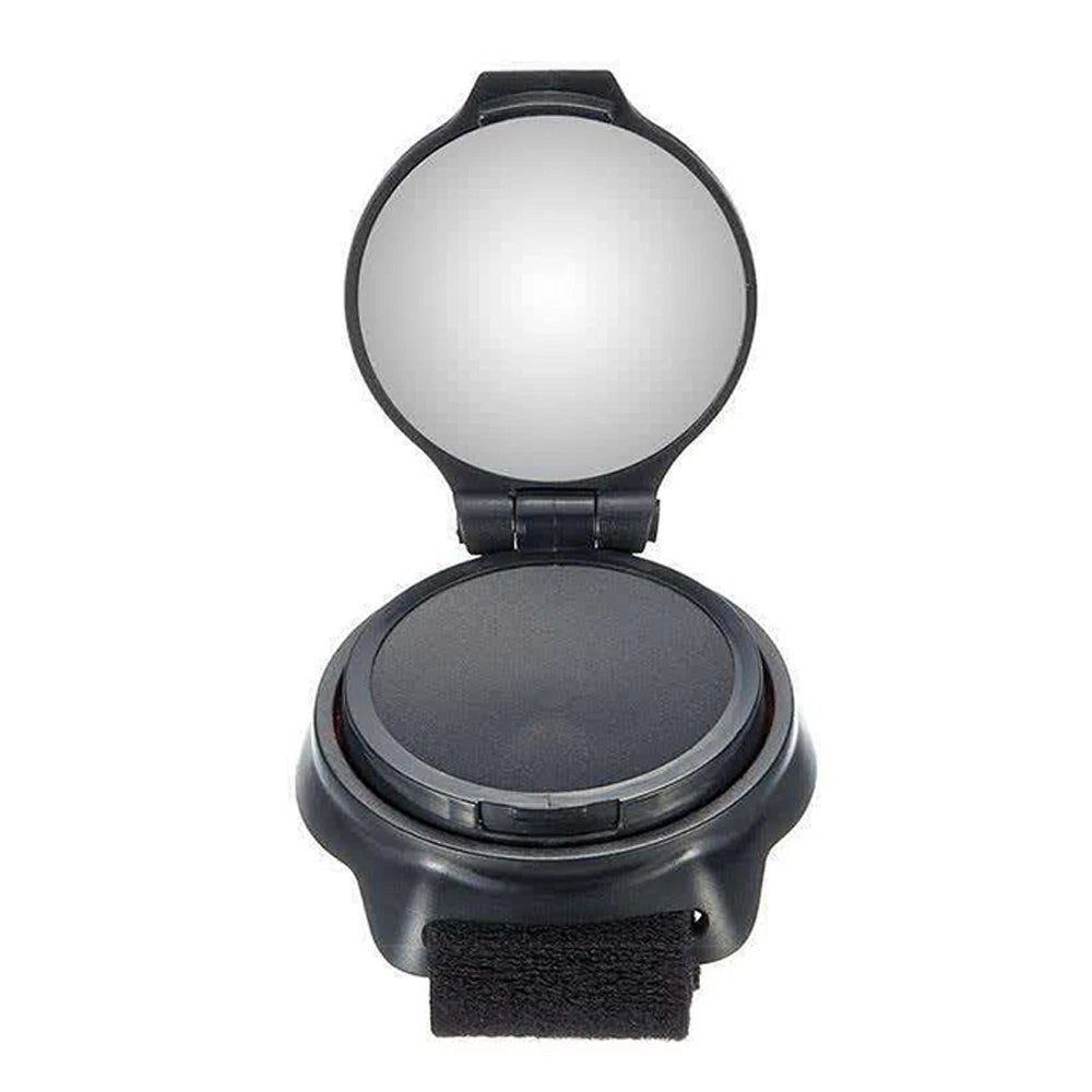 Convex Rearview Mirror for Bicycle Wrist Mount 360 Degree Adjustable
