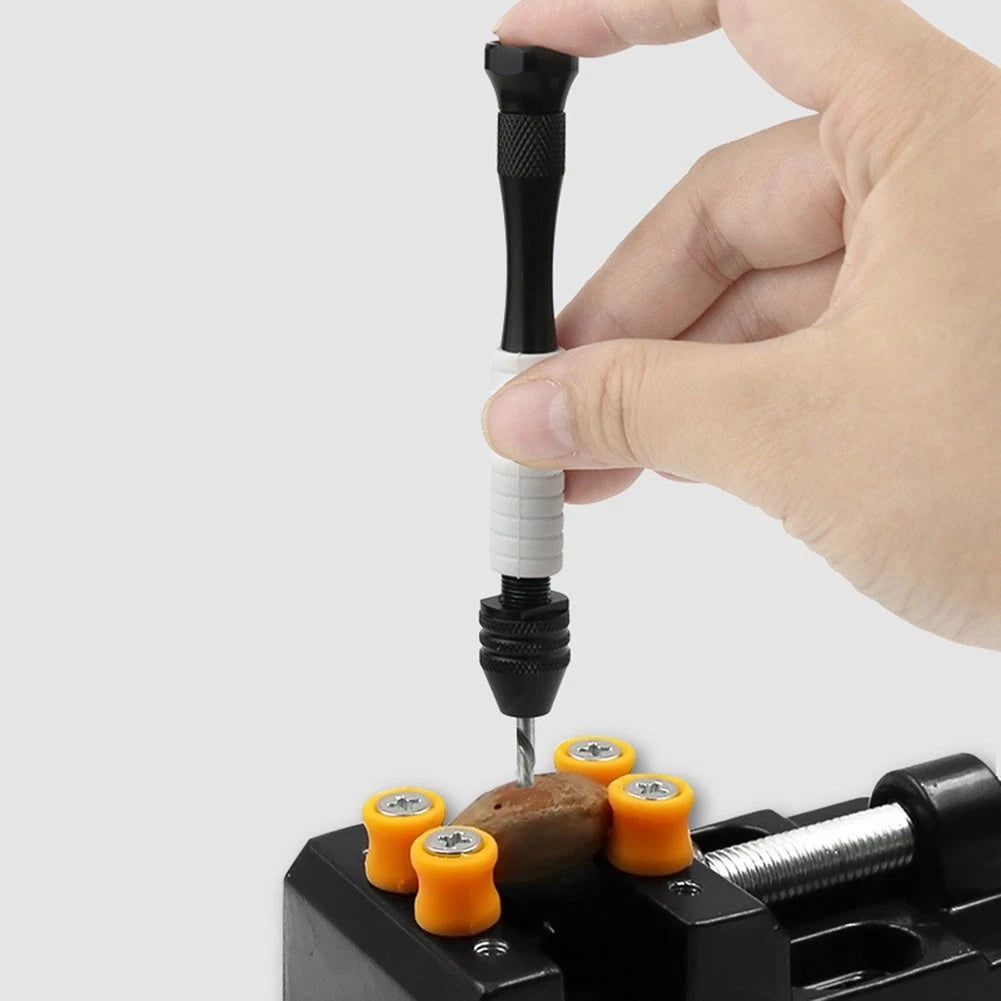 Hand Drill with Rubber Sleeve for Enhanced Control