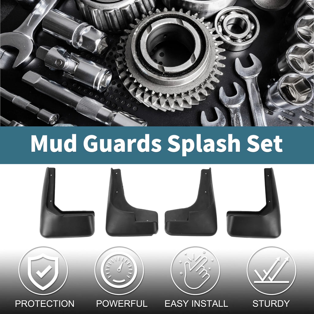 Mud Flaps Splash Guards 1 Set Mud Guards for Toyota Avanza (2005–2010)