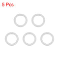 Oil Drain Plug Gasket Set for Mazda M14 Silver Tone (5 Pack) (2004–2023)