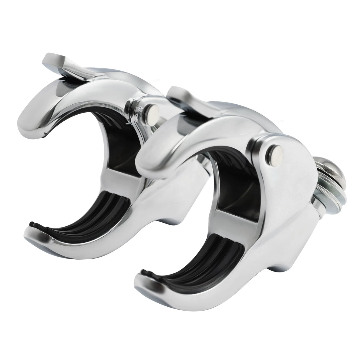 Set of 4 Windshield Clamps for Harley Fat Bob Low Rider (2018–2024)