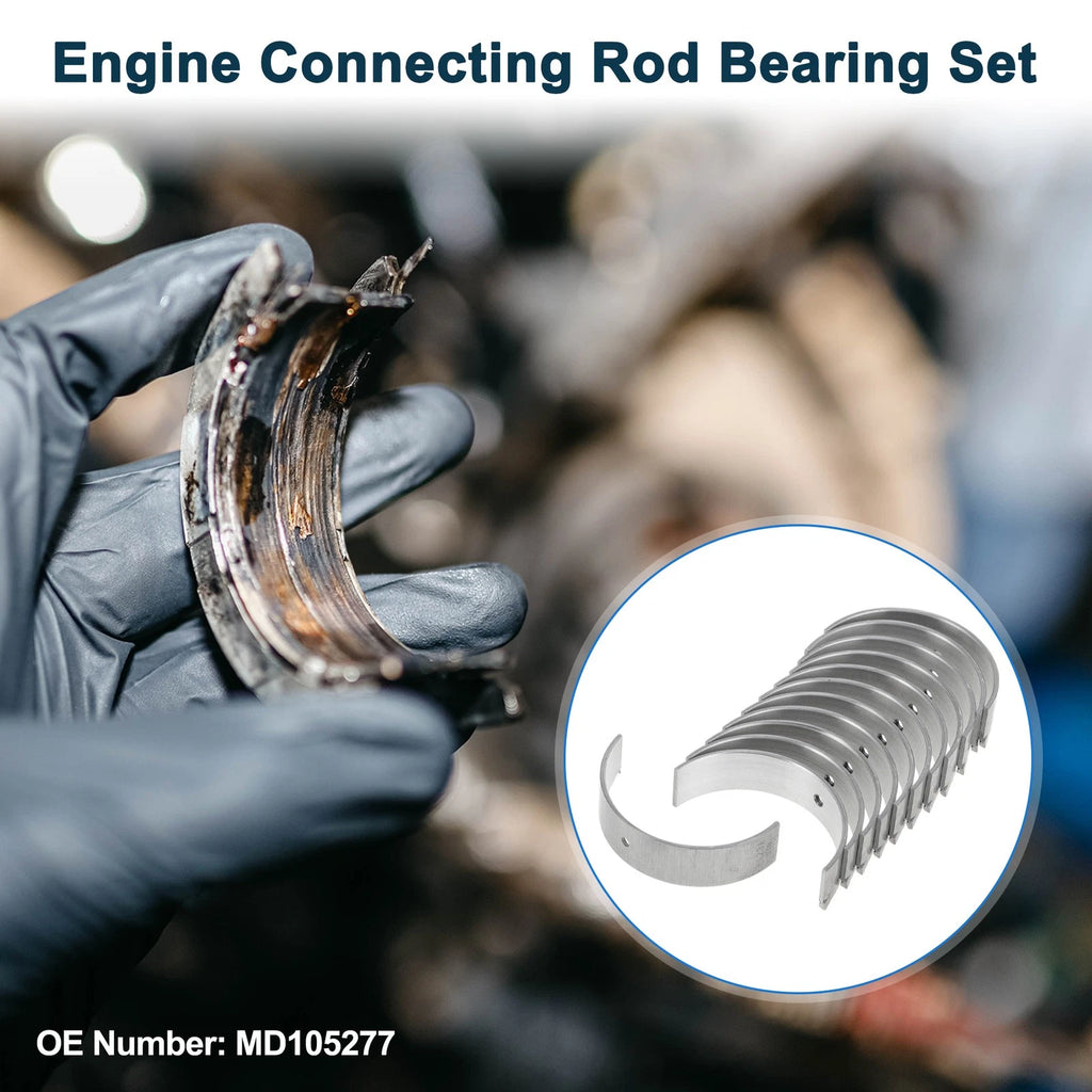 Rod Bearing Set Replacement Kit for Dodge Caravan 2001–2007 (12 Piece)