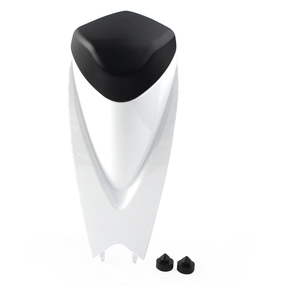 Rear Passenger Pillion Seat Trim for Aprilia 125S4 125 (2012–2016) White