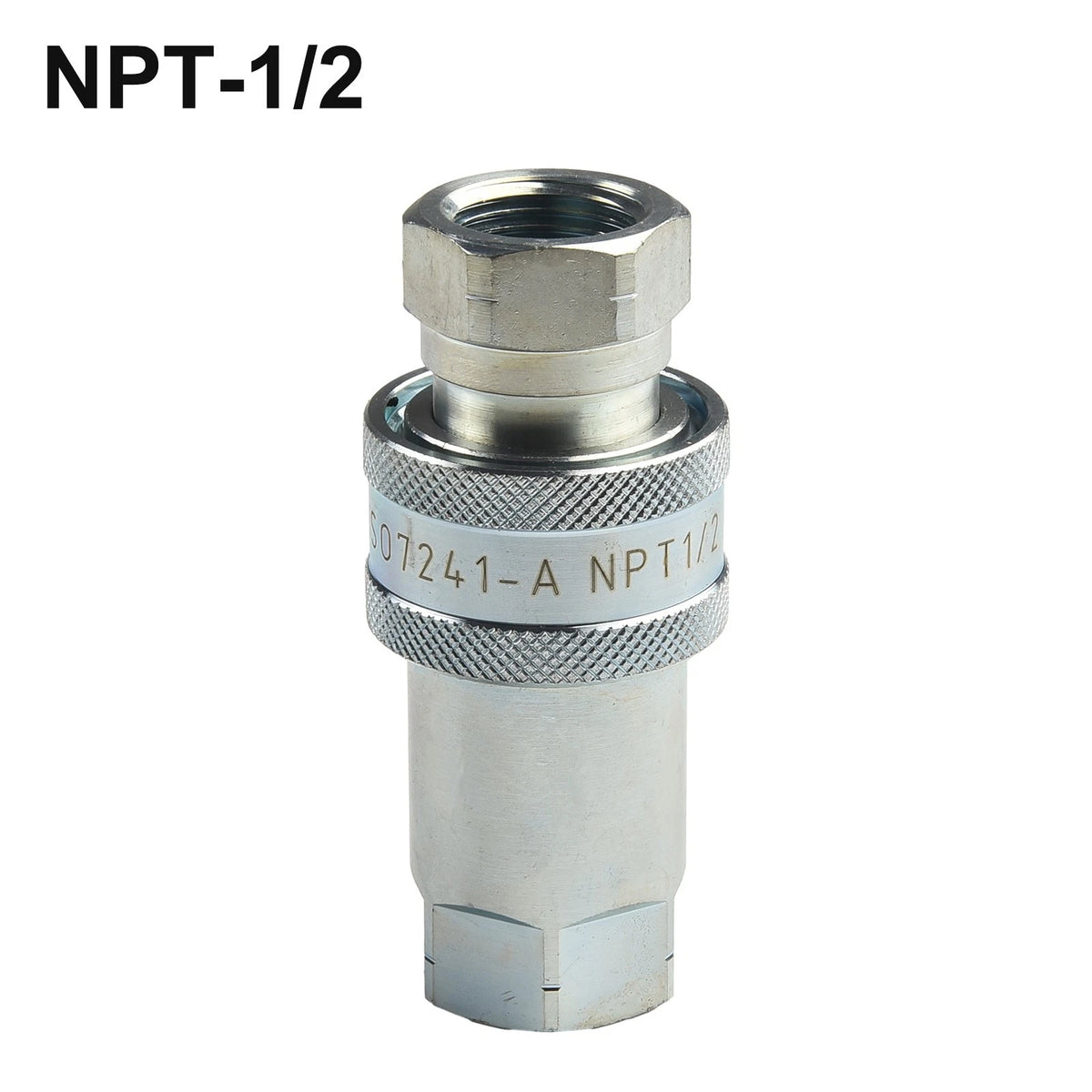 10 MM Carbon Steel Internal Thread Fitting for Plumbing Pneumatics