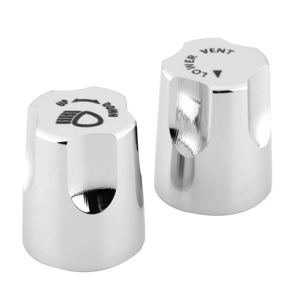 Headlight Up/Down Adjustment Knob for Honda GL1500 Goldwing (1988–2000) Chrome