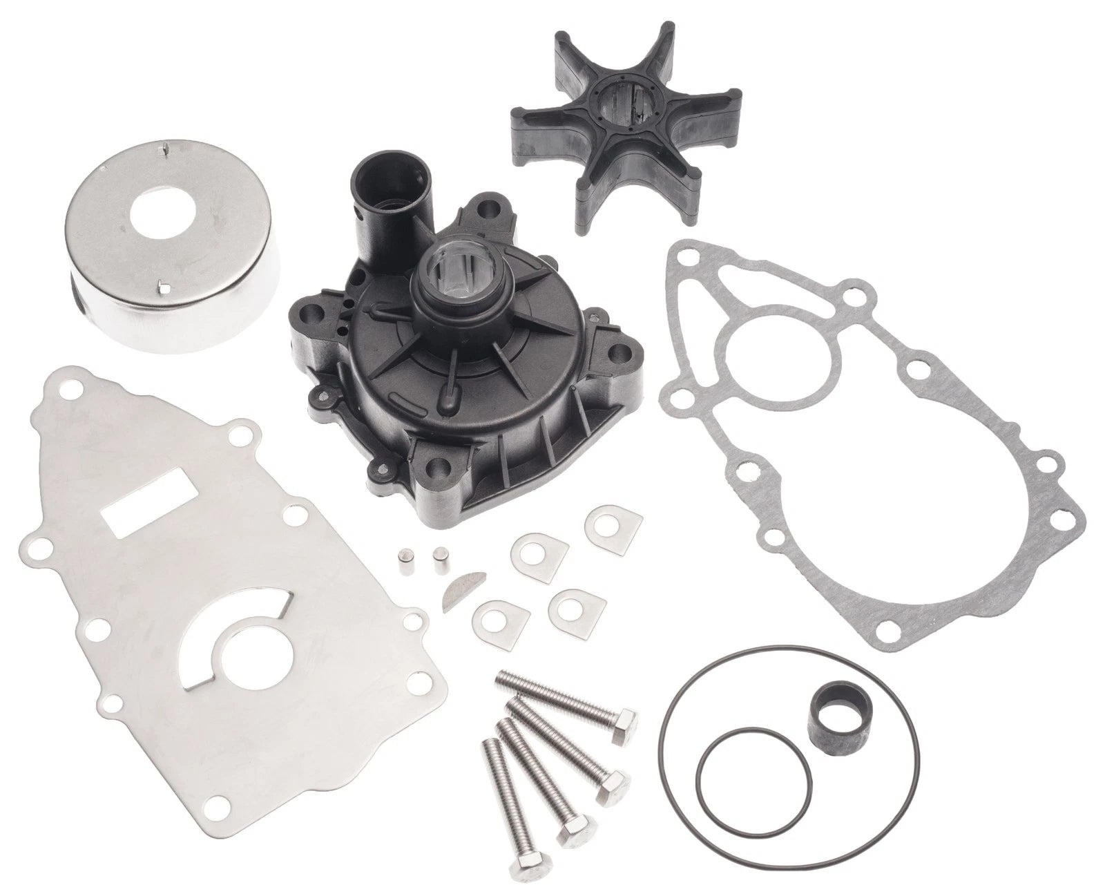 Water Pump Rebuild Kit with Housing for Yamaha DX TLR (115-150 HP) (65N-W0078-A1-00)