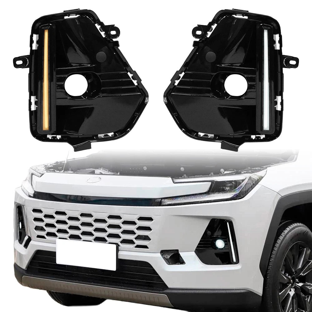 LED DRL Fog Light Lamp with Turn Signal for Toyota RAV4 (2026–2026)