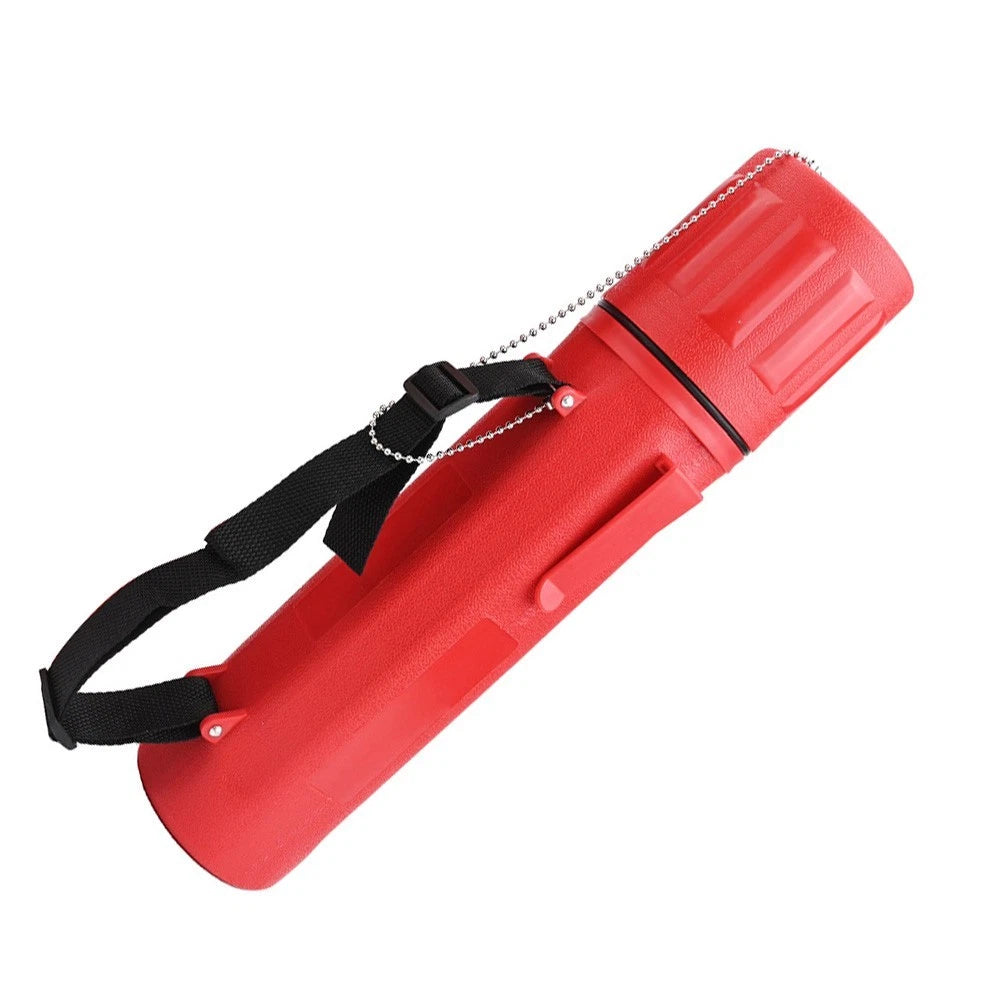 14 Inch Welding Electrode Rod Storage Tube Container Holder with Chain Lid