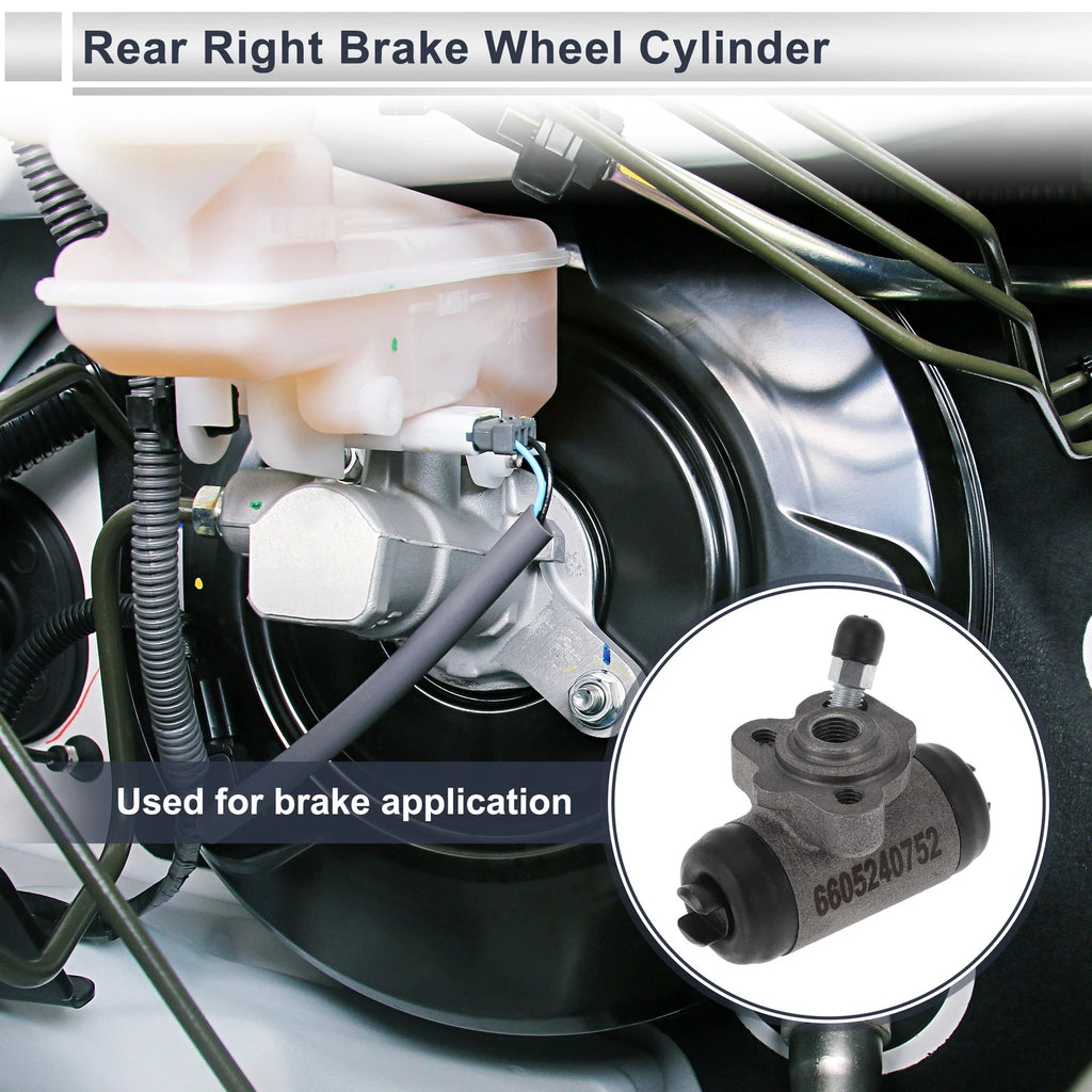 Brake Wheel Cylinder Rear Right Replacement for Toyota Corolla (1983–2001)