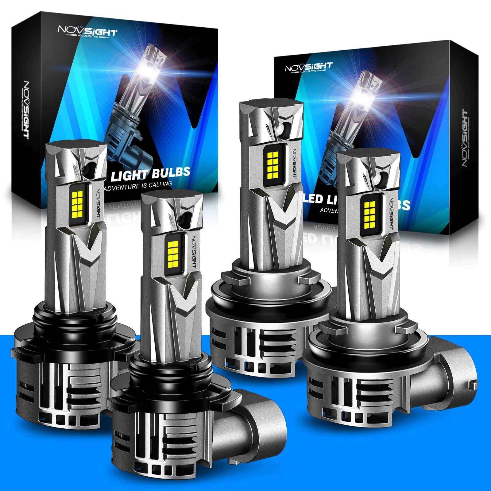 2X 9005 HB3 H11 LED Headlight Bulb Conversion Kit for Universal (2010–2023)