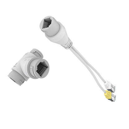 Set of 1 POE Splitter 2-in-1 RJ45 Connector for Network Cabling