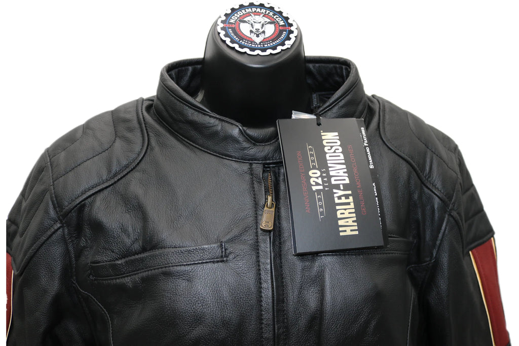 Nostalgia Triple Vent Leather Jacket for Harley-Davidson (NWT)
