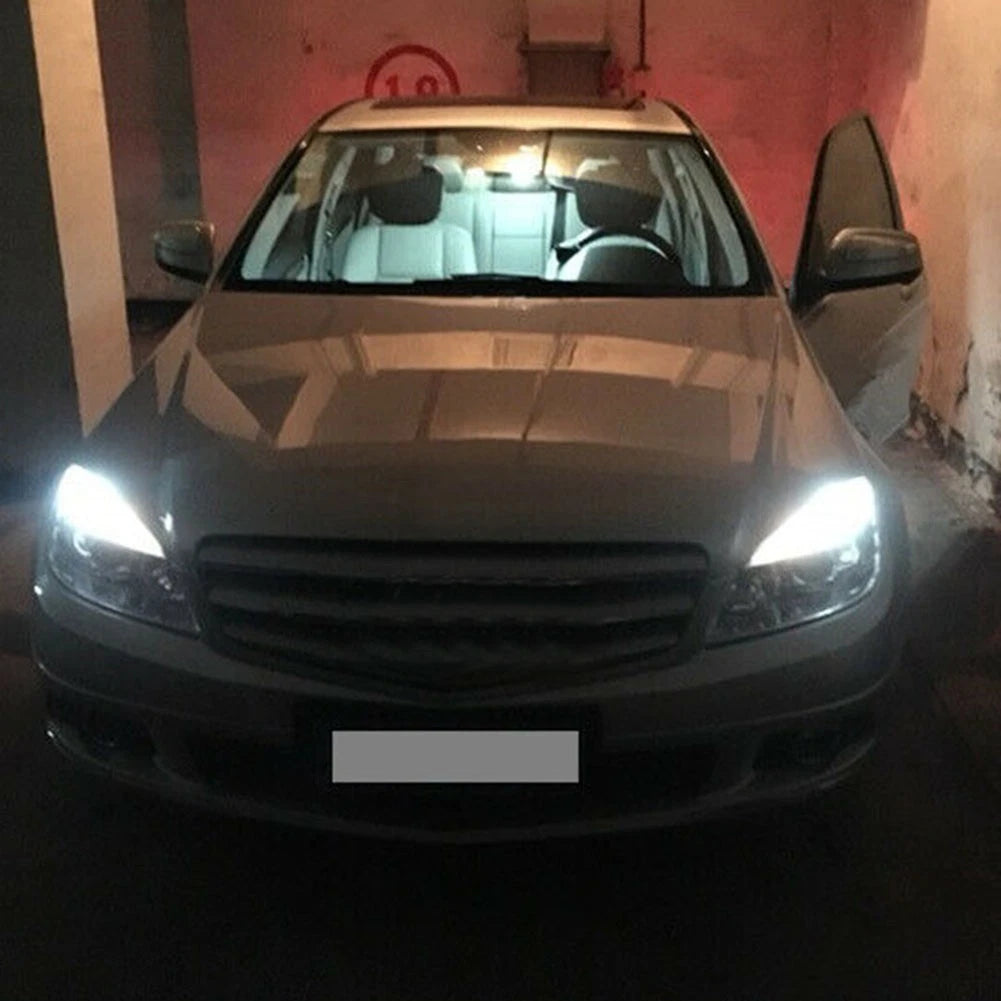 For W204 Xenon White 24-LED Eyebrow Parking Light Bulbs Parts 2Pcs