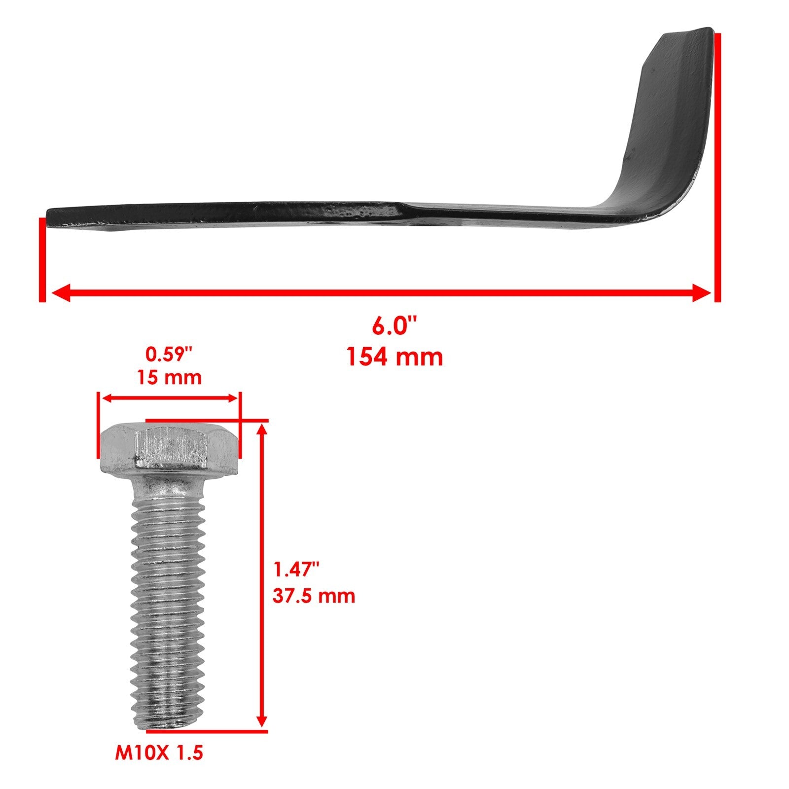Tiller Tine Set Replacement for Troy-Bilt TB130 EC (2019–2025)