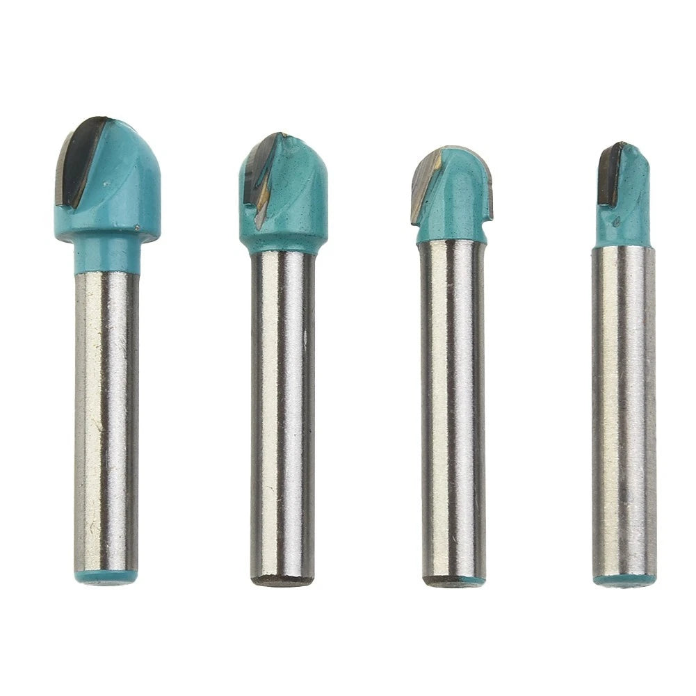 4X CNC Carbide Router Bits for Milling