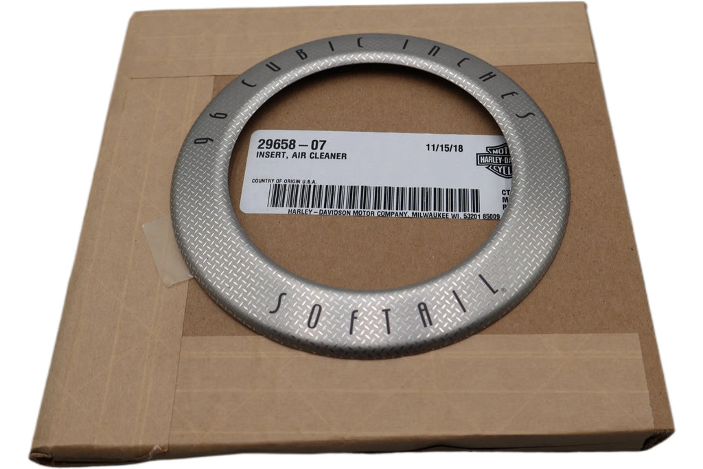 OEM Air Cleaner Trim Insert for Harley-Davidson Softail 96ci (2007–2015)
