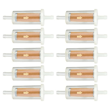 10 Pack Fuel Filter for John Deere X100 X300 Series (695666)