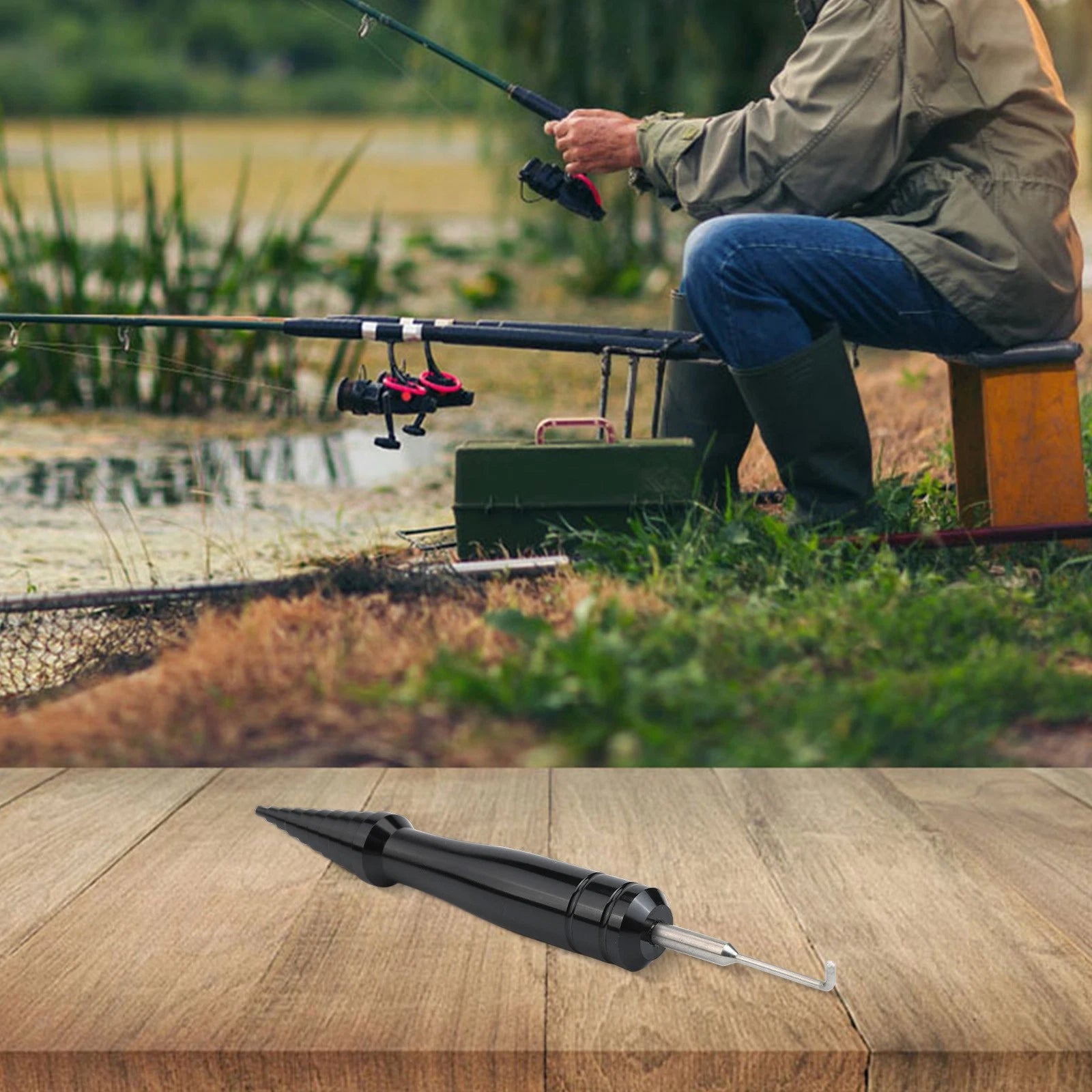Fishing Reel Bearing Check Tool for Portable Use