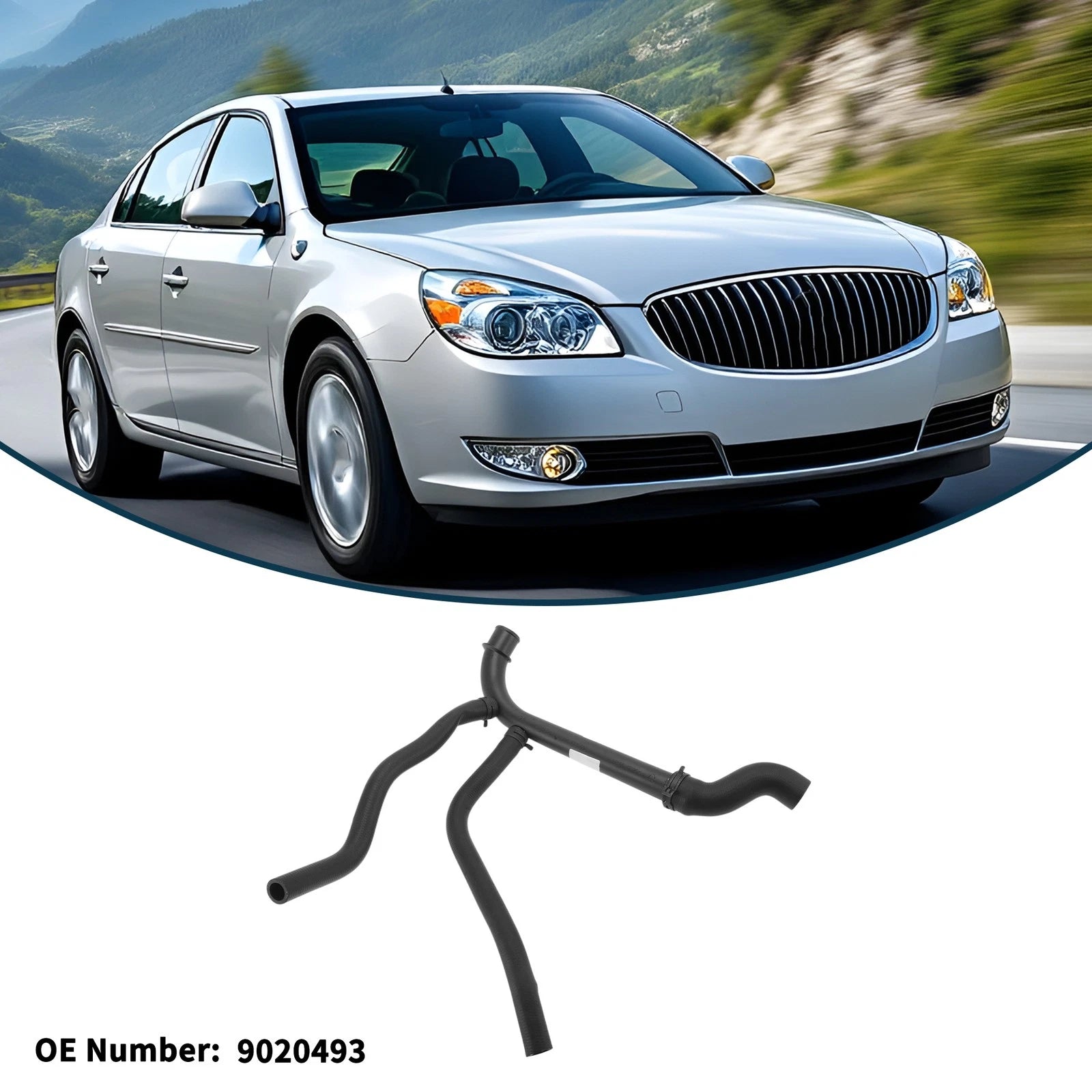 Radiator Hose for Buick Excelle (2004–2010) OE 9020493