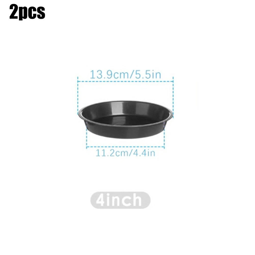 2X Plant Trays Saucer for Home Outdoors Accessories