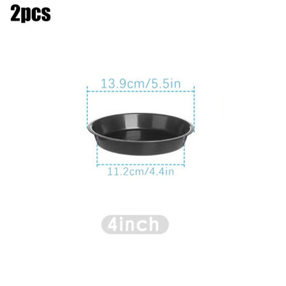 2X Plant Trays Saucer for Home Outdoors Accessories