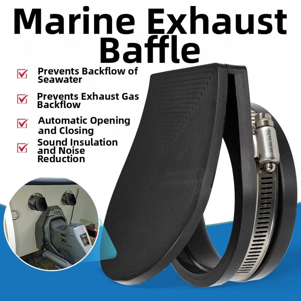Exhaust Flapper for - Corrosion-Resistant Rubber