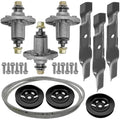 Deck Spindle Blade Belt Pulley Kit for John Deere LA130 (2006–2010)