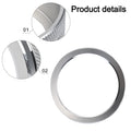 Silver Alloy Air Conditioning Audio Control Knobs for