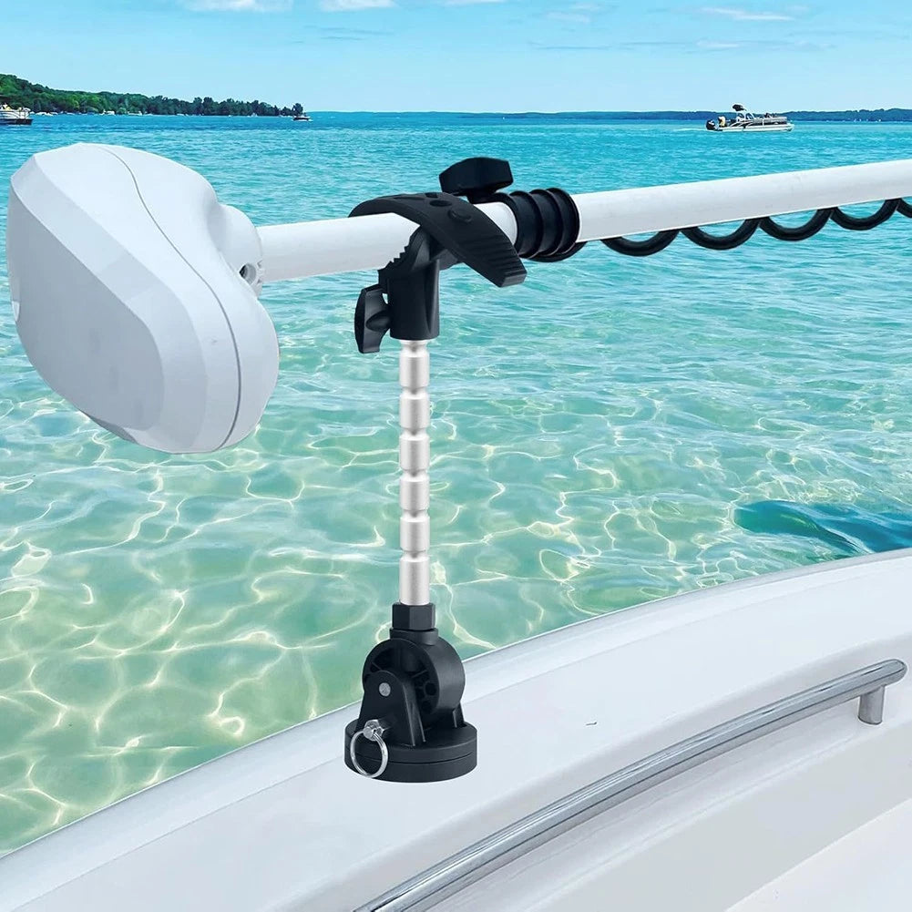 Adjustable Trolling Motor Mount Support Bracket for
