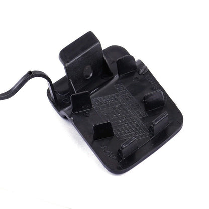 Rear Bumper Tow Hook Cover for Mercedes-Benz (204–204) Black Plastic