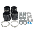 Exhaust Manifold Bellow Hose Kit W/Gasket for Volvo Penta 4.3L V6 (351325)