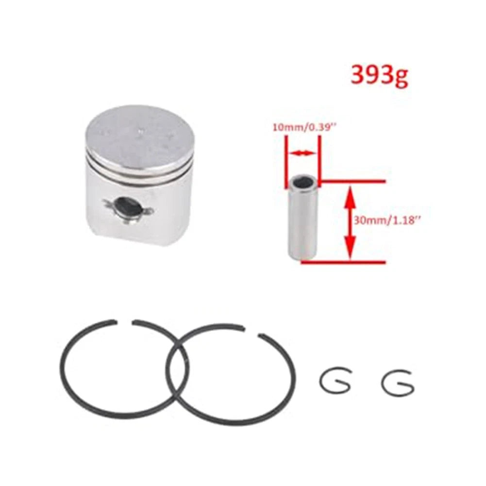Piston Kit for (48mm) - Includes Piston Rings, Wrist Pin, Circlips